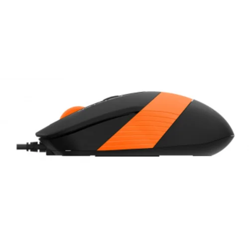 Мышь A4Tech Fstyler FM10 черный/оранжевый оптическая (1600dpi) USB (4but)